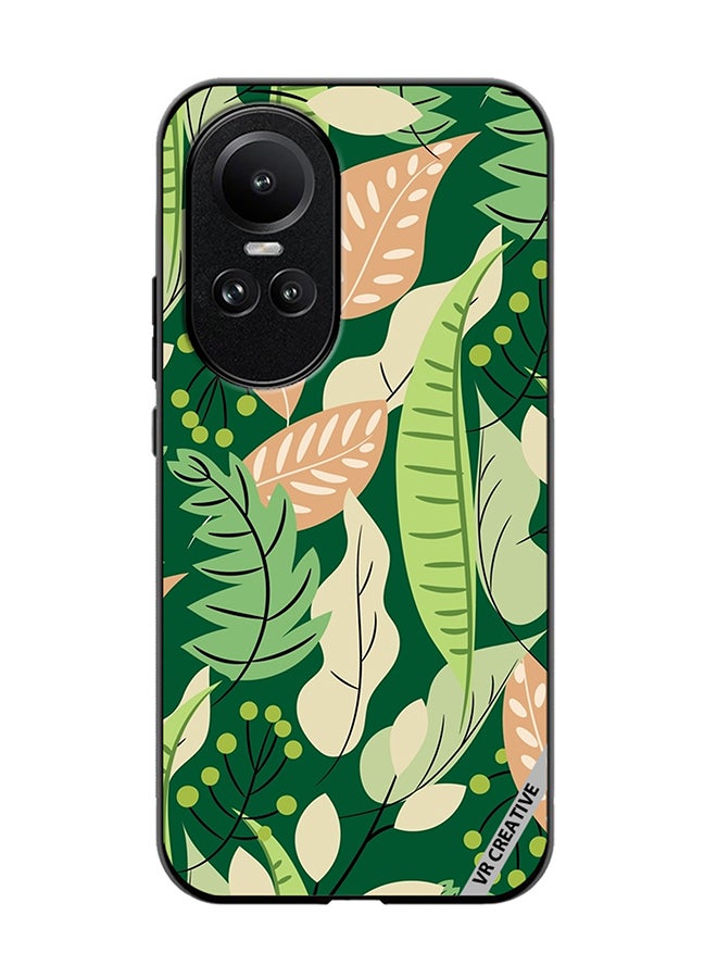 VR CREATIVE Protective Case Cover For Oppo Reno 10 Flower Design Multicolour - Image 1