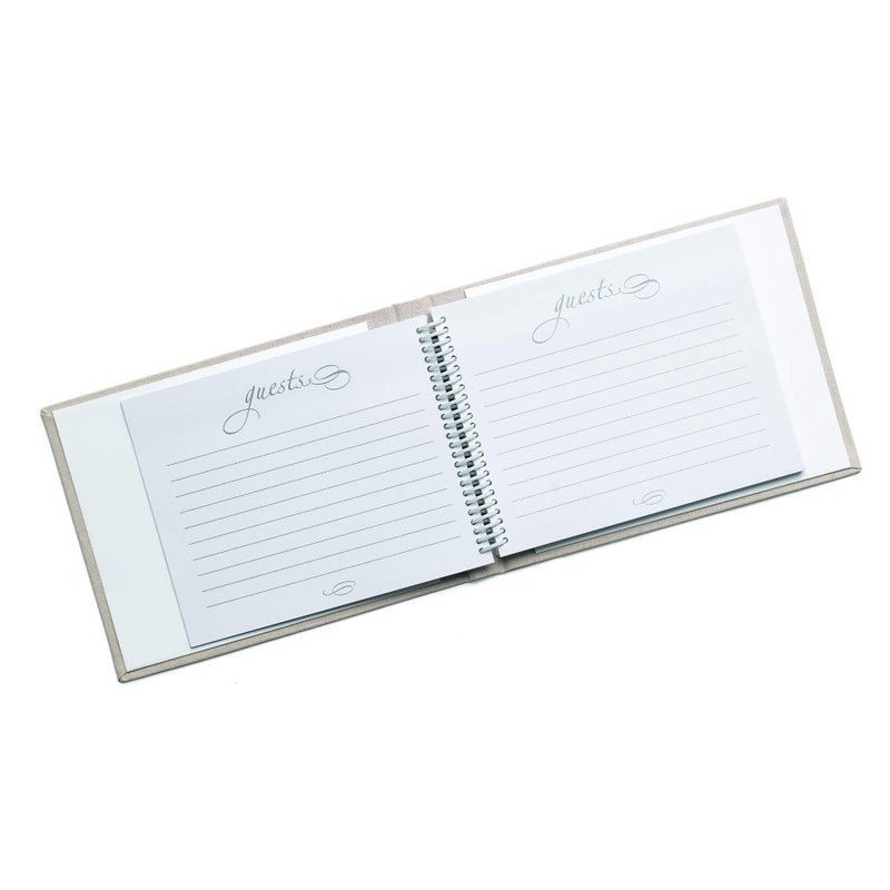 Hortense B. Hewitt Wedding Anniversary Guest Book, 50th Anniversary Swirl Dots, 7.5" x 5.75" (20613) - Image 2