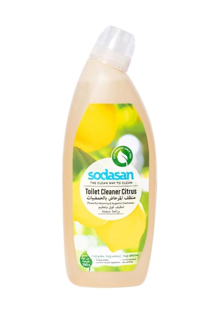 sodasan 100% Natural Citrus Toilet Cleaner 750ml - Image 1
