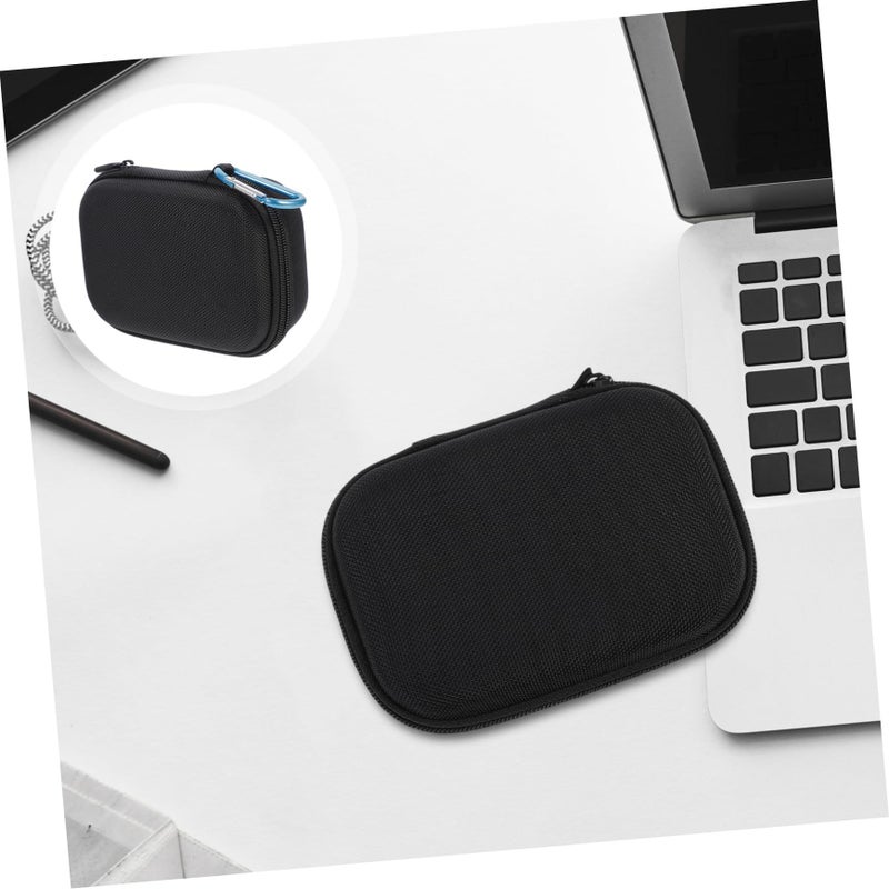 Shockproof Carrying Case Pouch For Wireless Loudspeaker Travel Organizer Black - Image 4