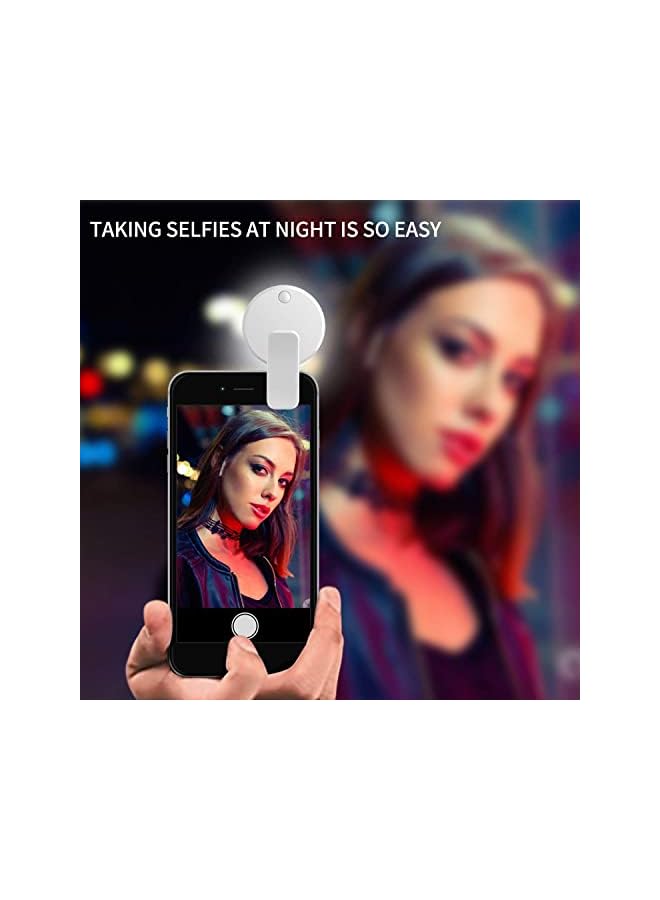 KASTWAVE Selfie Ring Clip Light Mini Selfie Light Selfie Fill Light Ring For Phone With Led Ring Light Clip On Ring Lights Bright Led Light Perfect For Photos Videos And Vlogs Ideal Gifts For Women - Image 4