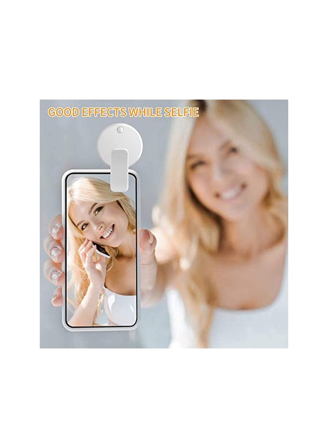 KASTWAVE Selfie Ring Clip Light Mini Selfie Light Selfie Fill Light Ring For Phone With Led Ring Light Clip On Ring Lights Bright Led Light Perfect For Photos Videos And Vlogs Ideal Gifts For Women - Image 2