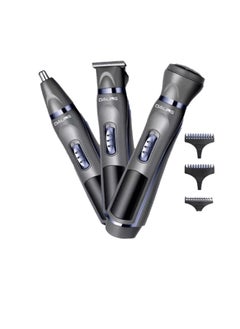 Daling 3-in-1 Body Trimmer for Men,ShowerProof Body Shaver Groomer for Sensitive Areas,Safe All-in-One Style Kit for Body, Underarms, Beard, Face, Nose Hair  - Image 3