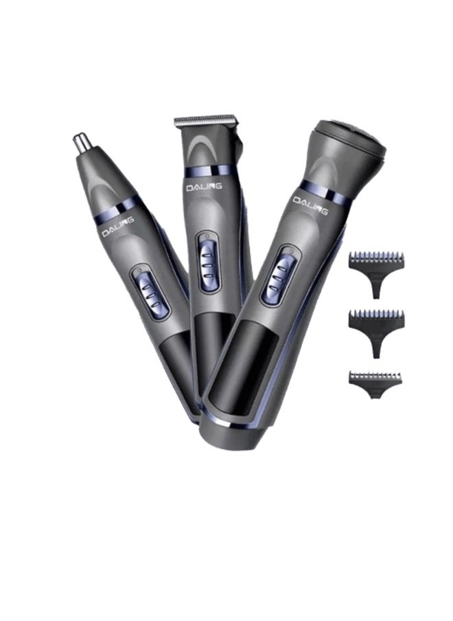 Daling 3-in-1 Body Trimmer for Men,ShowerProof Body Shaver Groomer for Sensitive Areas,Safe All-in-One Style Kit for Body, Underarms, Beard, Face, Nose Hair  - Image 3