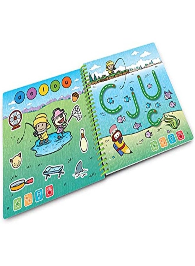 Leapstart Preschool Read & Write And Communication Skills Activity Book, Interactive Learning Book For Toddlers And Preschoolers,Teaches Early Reading, Writing, And Social Skills, Ages 3-6