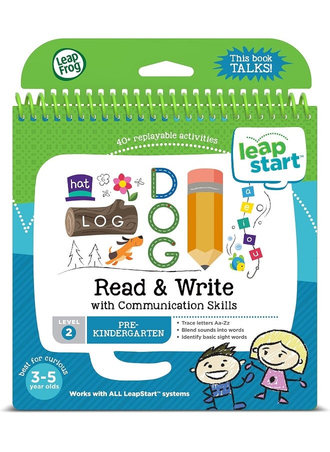 LeapFrog LeapStart™ Read & Write with Communication Skills - 30+ Page Activity Book  - Image 3