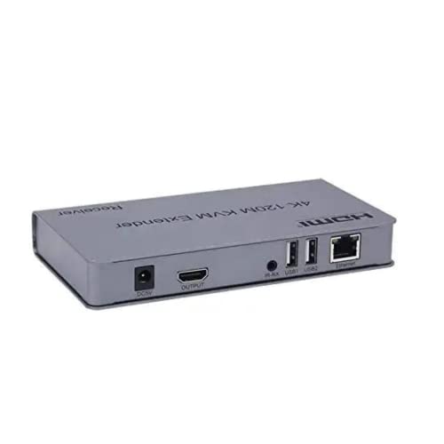 JK Vision HDMI Extender 120M HDMI KVM Extender Over Enthernet/LAN via Single cat5e/6/7 120M HDMI KVM Over IP Extender Full HD 1080P - Image 2