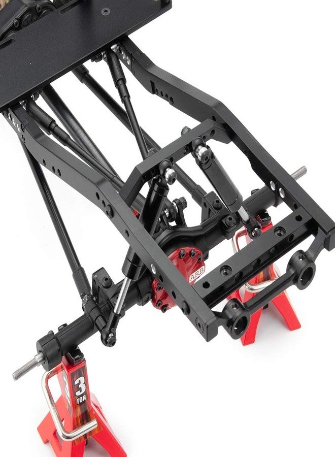 MOHERO Metal RC Shock Absorber Damper 120mm Internal Spring for 1/10 RC TF2 TRX4 SCX10 D90 Wraith Crawler Car Upgrade Parts Pack of 4 (120mm, Black) - Image 5
