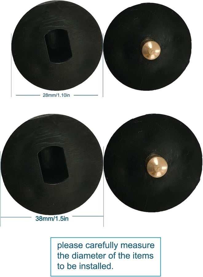JTIAENG Sunshade 38mm top Tube Clutch Plug Blind Plate Rolling Support, Used for Coolaroo External Roller Blinds, Outdoor Blinds, Indoor and Outdoor Roller Blinds.(Black) - Image 4