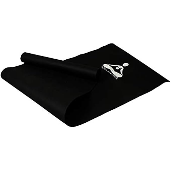 STAG Designer Yoga Mat, 4Mm (Blue/Silver) - Image 4