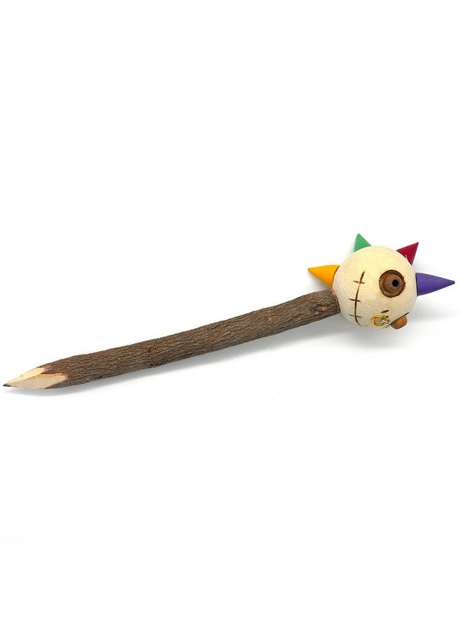 BSIRI Punk Skull Halloween School Supplies Adult Book Bark Kids Pencil Camping Wooden Classroom Bulk Cute Fun Girls Birthday Prizes Cool Kindergarten Decor Christmas Boys Ages Pack Supply Zombie - Image 1