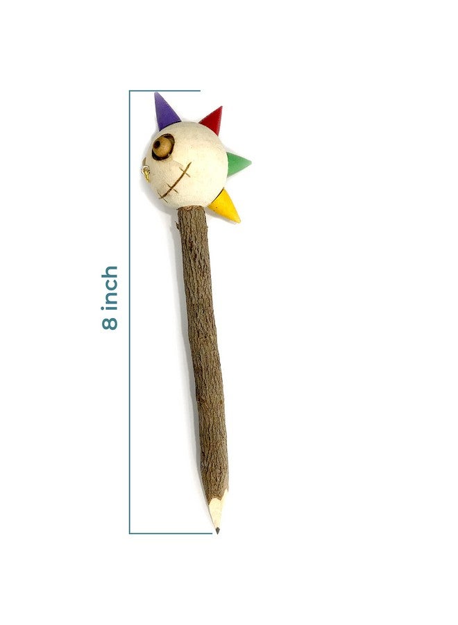 BSIRI Punk Skull Halloween School Supplies Adult Book Bark Kids Pencil Camping Wooden Classroom Bulk Cute Fun Girls Birthday Prizes Cool Kindergarten Decor Christmas Boys Ages Pack Supply Zombie - Image 2