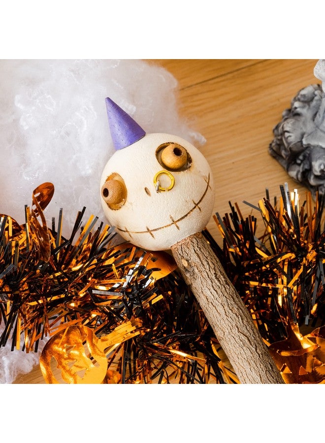 BSIRI Punk Skull Halloween School Supplies Adult Book Bark Kids Pencil Camping Wooden Classroom Bulk Cute Fun Girls Birthday Prizes Cool Kindergarten Decor Christmas Boys Ages Pack Supply Zombie - Image 4