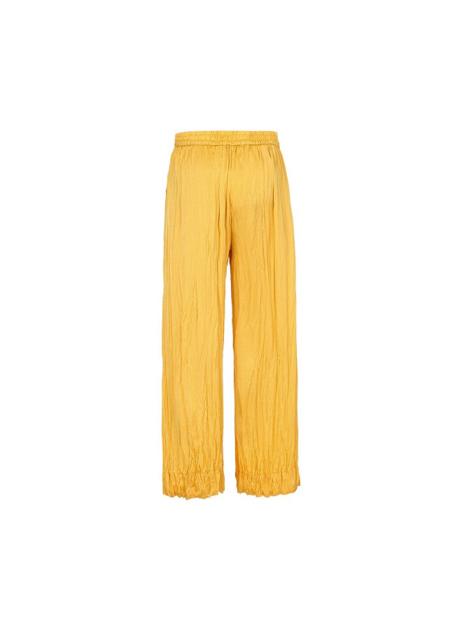 Zara Women's Fashion Versatile Casual Silky Wide-leg Pants - Image 3