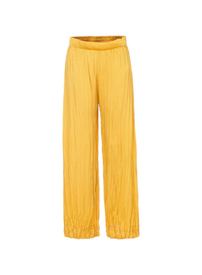 Zara Women's Fashion Versatile Casual Silky Wide-leg Pants - Image 1