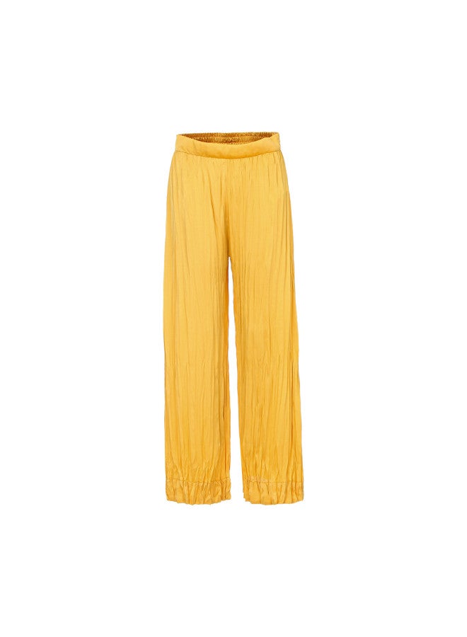 Zara Women's Fashion Versatile Casual Silky Wide-leg Pants - Image 2