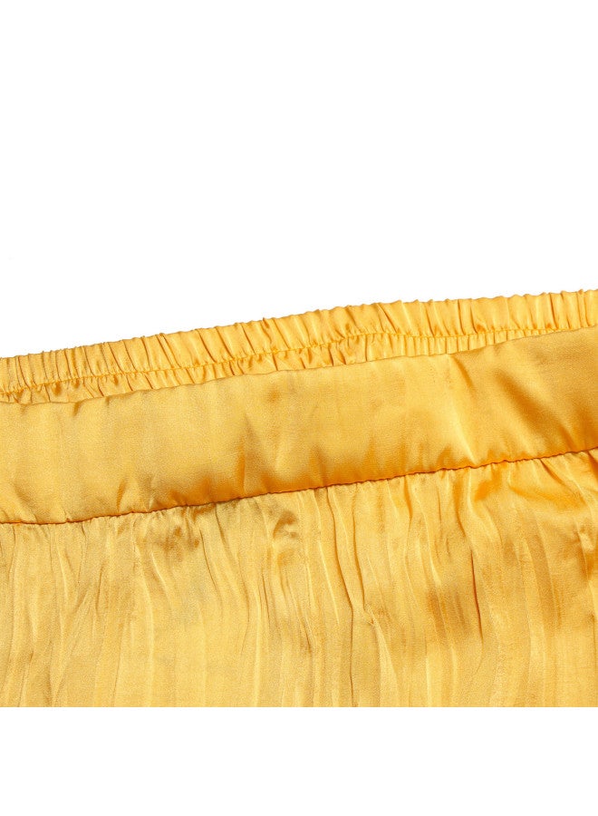 Zara Women's Fashion Versatile Casual Silky Wide-leg Pants - Image 4
