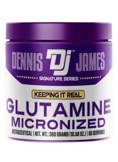 DENNIS JAMES Signature Series Glutamine Micronized - Muscle Recovery Support  - Image 1