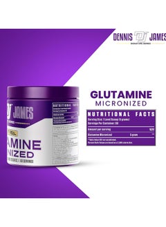 DENNIS JAMES Signature Series Glutamine Micronized - Muscle Recovery Support  - Image 4