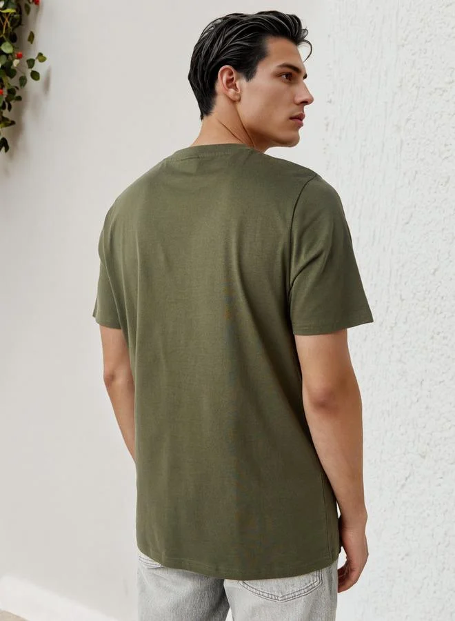 Kappa  Kappa Logo Embossed T-shirt for Men | Best Price UAE