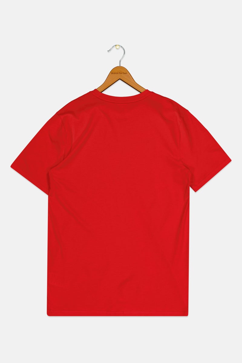 PUMA Kids Boy Sportswear Fit Short Sleeve Training T-Shirt, Red - Image 3