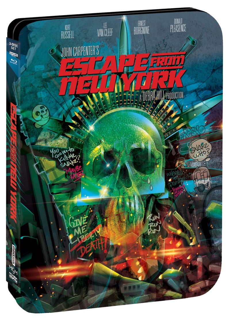 SHOUT! FACTORY Escape from New York - Limited Edition Steelbook 4K Ultra HD + Blu-ray [4K UHD] - Image 1