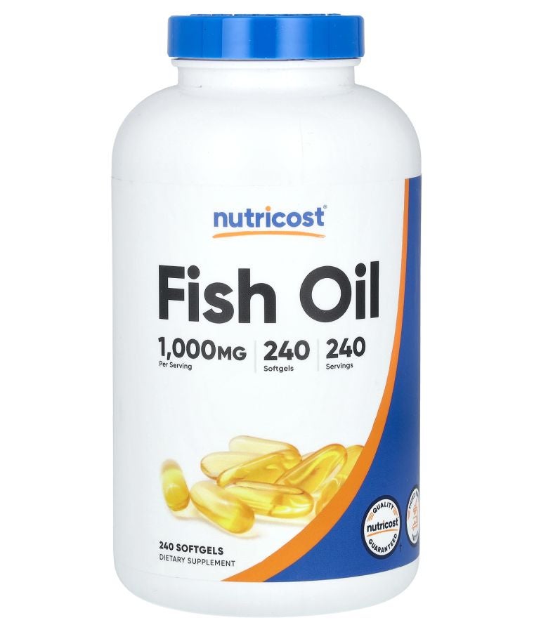 Fish Oil 1000 mg  240 Softgels