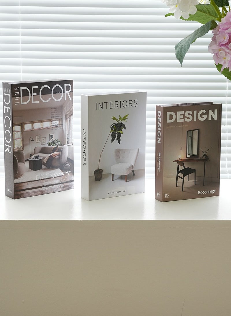 أوليس فيرس  3 قطع قابلة للطي من مجلات نورديك ديكورية | لمسات زخرفية للمنزل أو صالة عرض أو طاولة - Image 2