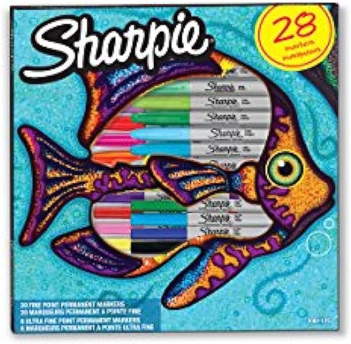 Sharpie 28-Piece Permanent Marker Set - Image 1