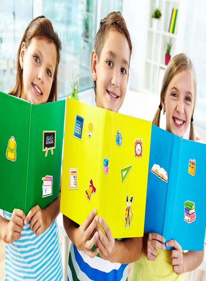 FaCraft 60pcs Multicolor Modern Science Stickers for Kids & Teachers, Decorative & Educational, Laptops, Back to School Stickers for Scrapbooking, First Day of School Classroom Decorations - Image 5