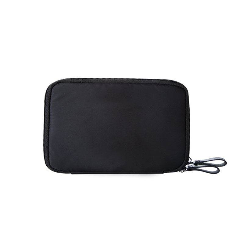 Nylon Card Holder Compact 18x12cm Travel Durable Card Protection Case - Loss Resistant Organizer for Business Credit ID Cards - Image 1