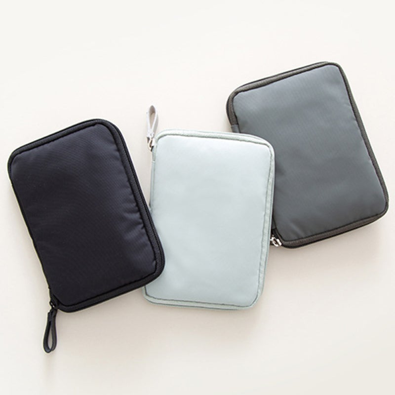 Nylon Card Holder Compact 18x12cm Travel Durable Card Protection Case - Loss Resistant Organizer for Business Credit ID Cards - Image 5