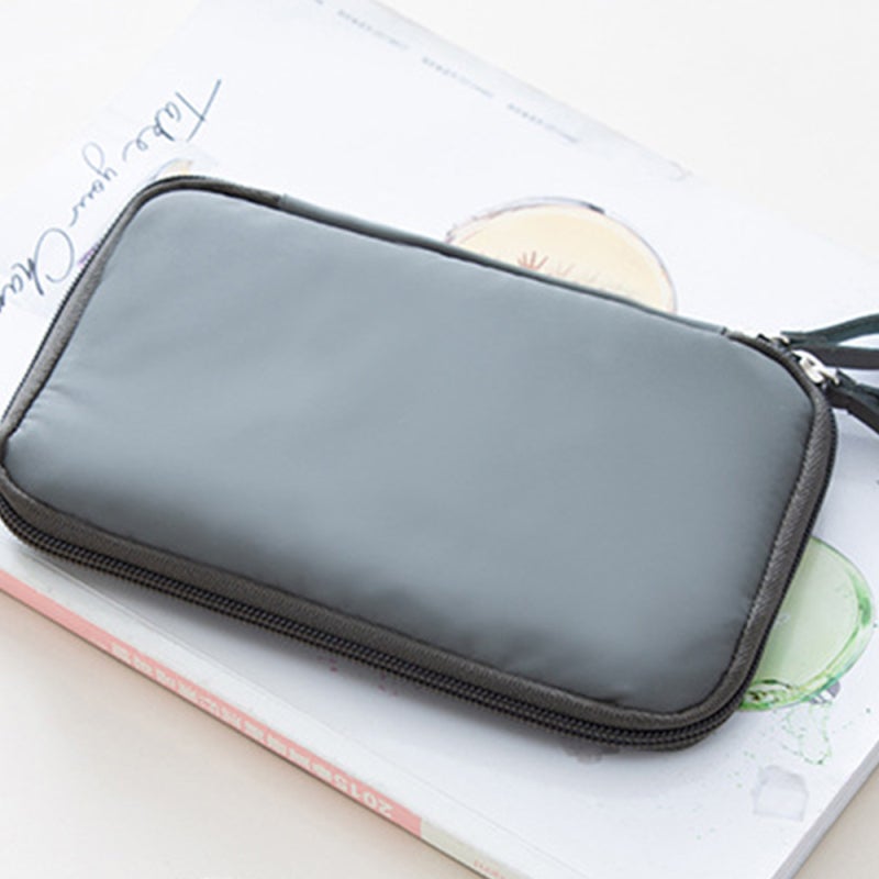 Nylon Card Holder Compact 18x12cm Travel Durable Card Protection Case - Loss Resistant Organizer for Business Credit ID Cards - Image 3