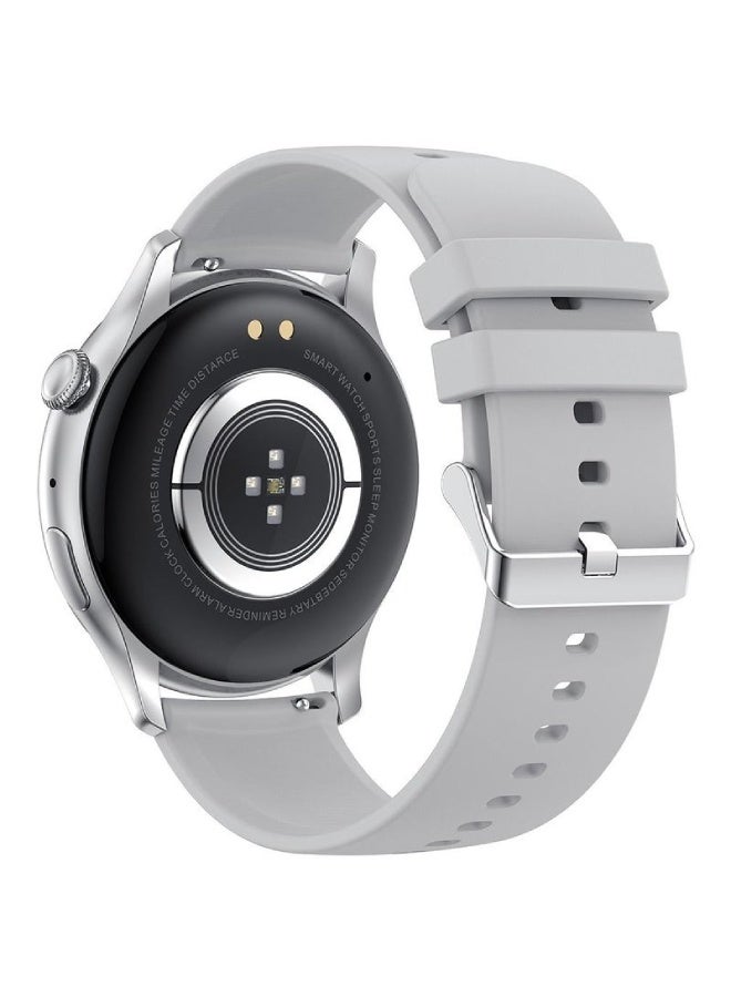 AROAQ HK85 Smartwatch 1.43″ AMOLED Round Touchscreen with Bluetooth Calling, Blood Pressure & Heart Rate Monitoring, Fitness Tracking, IP68 Waterproof – For Men & Women , Gray - Image 3