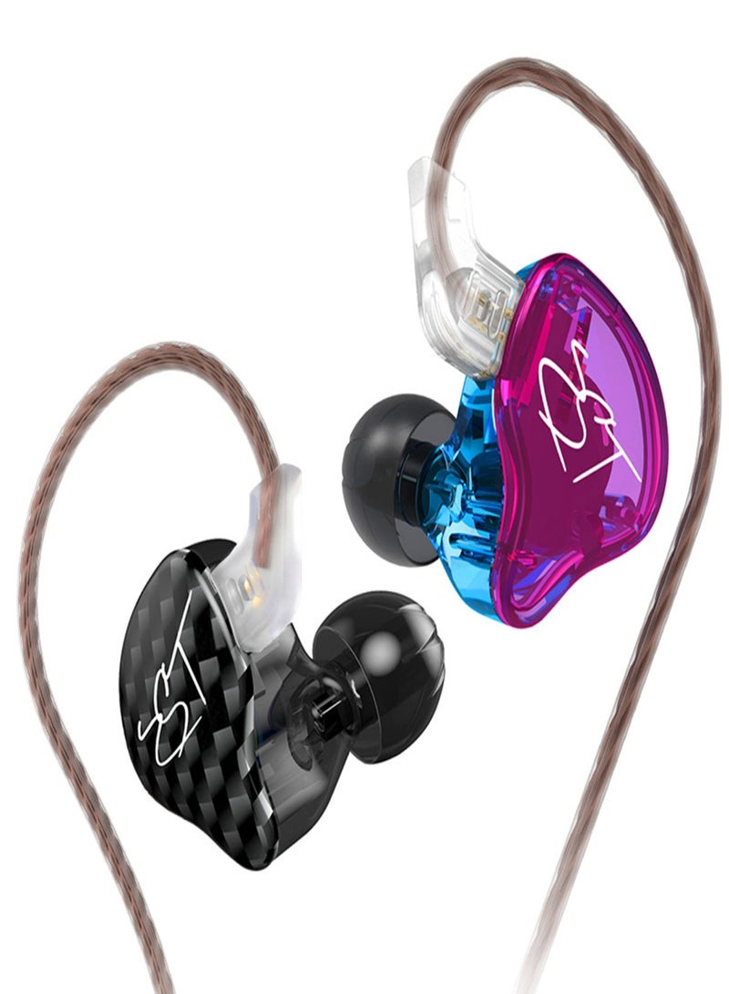 KZ ZST 1BA+1DD Hybrid Drivers HIFI Music Earphone, 3.5mm Wired In-Ear Headphones for Sports & Gaming with Detachable  Cable - Image 2