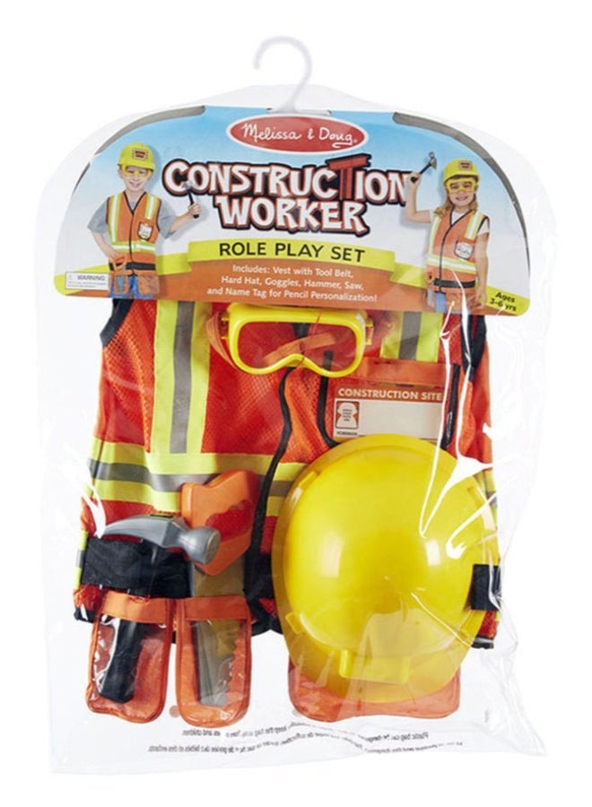 NIBEMINENT Construction Worker Role Play Costume Set 4837 - Image 1