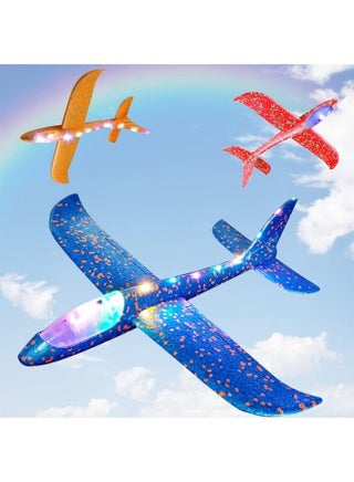 AYEBIA Foam Airplanes,Flying Glider Plane Toys for Kids 3 4 5 6-12 Years Old Boys Girls, Throwing Foam Airplane Gifts for Outdoor, Garden Games (SET OF 3) - pzsku/Z27C780AE0285B7E91E18Z/45/_/1742205233/3c6ed749-f8ce-446c-bea7-7300f2b1ce7d