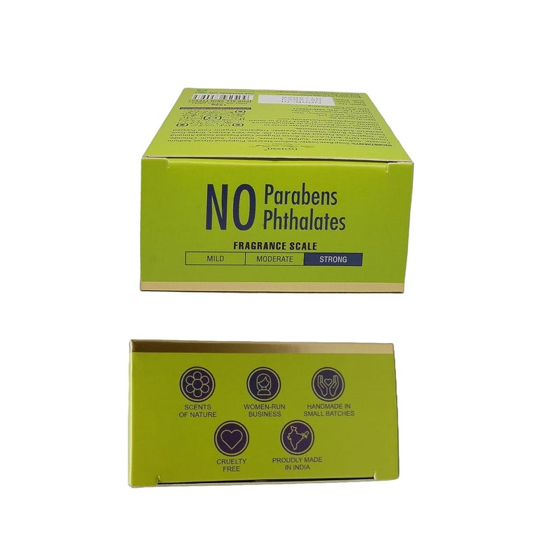 Nyassa Rajnigandha Blooms Handmade Natural Bathing Soap with Shea Butter Organic Cold Pressed Jojoba Oil 150gm - Image 4