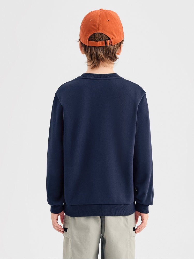 بالابالا سويت شيرت بطبعة أمامية للأولاد - Image 3