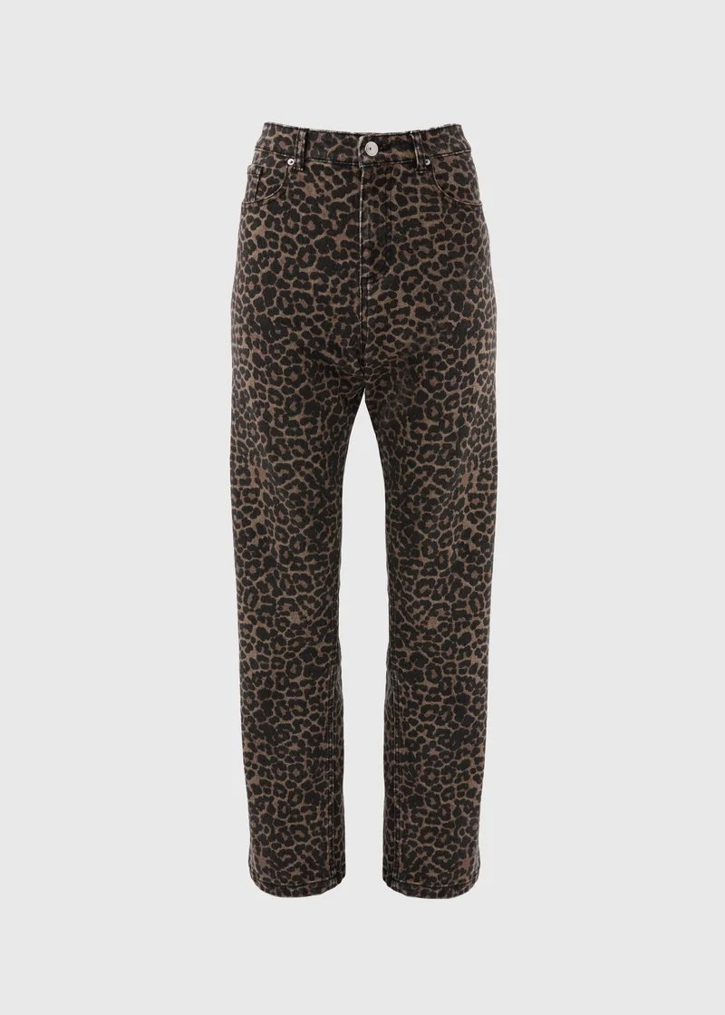 ماتلان Dark Wash Wide Leg Jeans