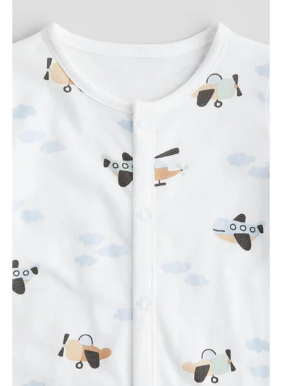 اتش اند ام Patterned sleepsuit