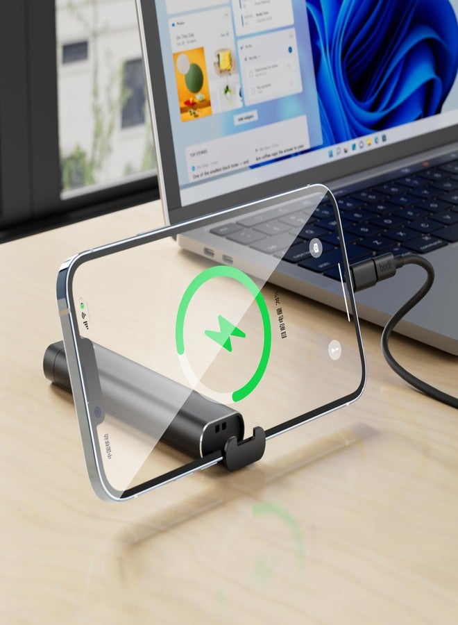 BUDI USB Adapter Kit，Multifunctional Compact Cable Card, Travel Portable Aluminum Storage Case with Micro USB A Type C Light, PD65W Charging Cable Set, Sim Card Tray Eject Tool and Slot Case-Black - Image 4