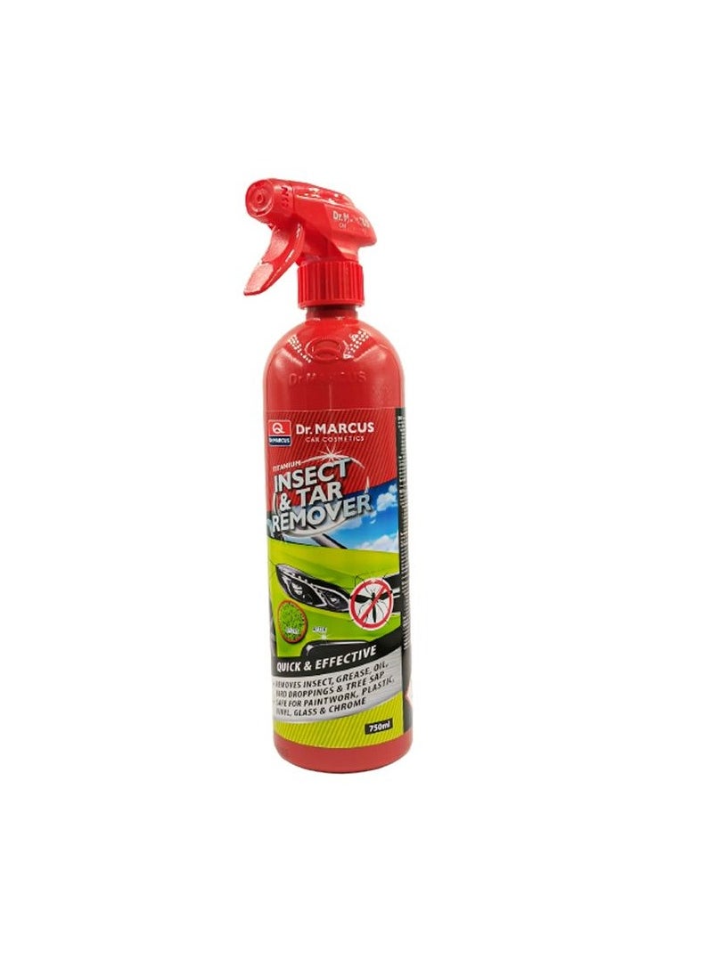 Dr.MARCUS Car Cleaning Spray, Titanium Insect & Tar Remover Spray 750 ml - Dr Marcus  - Image 1