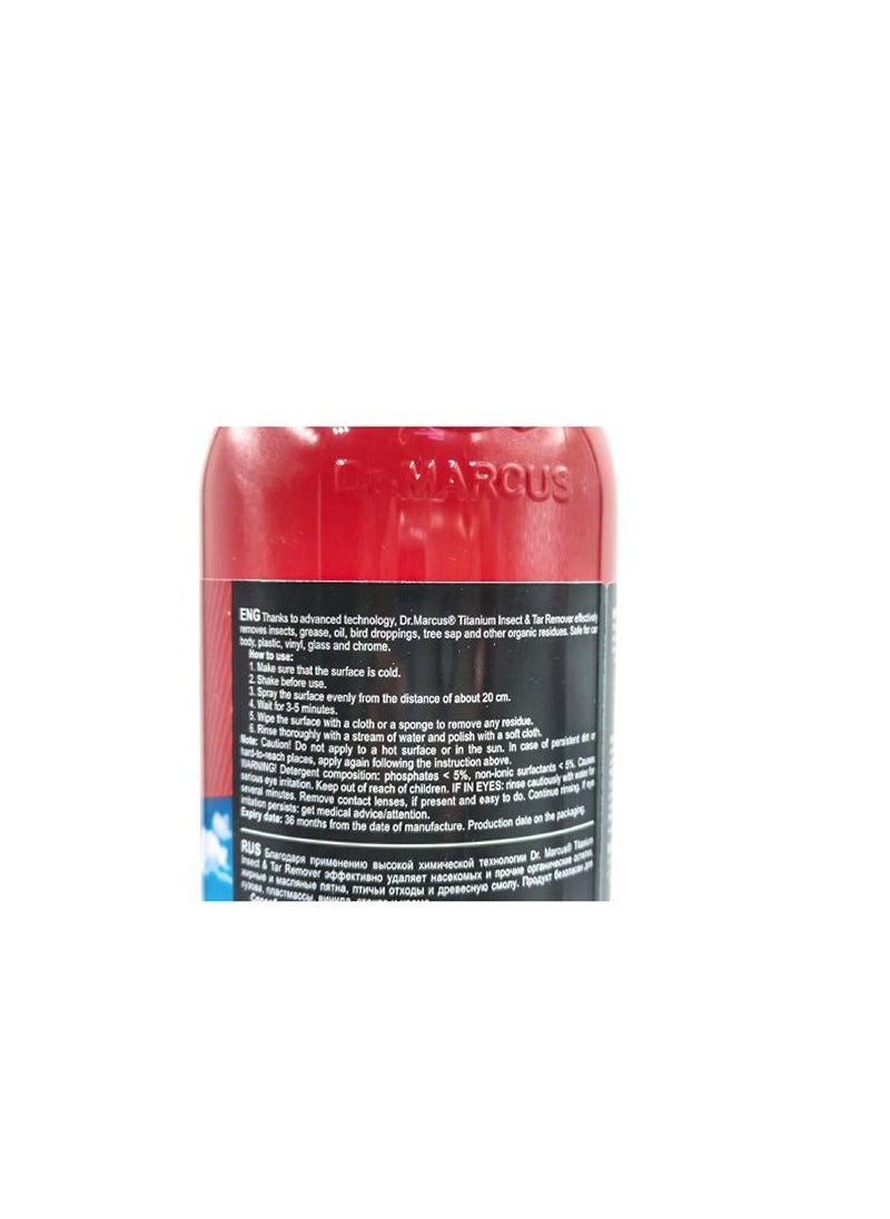 Dr.MARCUS Car Cleaning Spray, Titanium Insect & Tar Remover Spray 750 ml - Dr Marcus  - Image 3