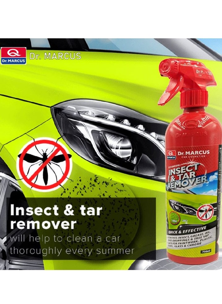 Dr.MARCUS Car Cleaning Spray, Titanium Insect & Tar Remover Spray 750 ml - Dr Marcus  - Image 5