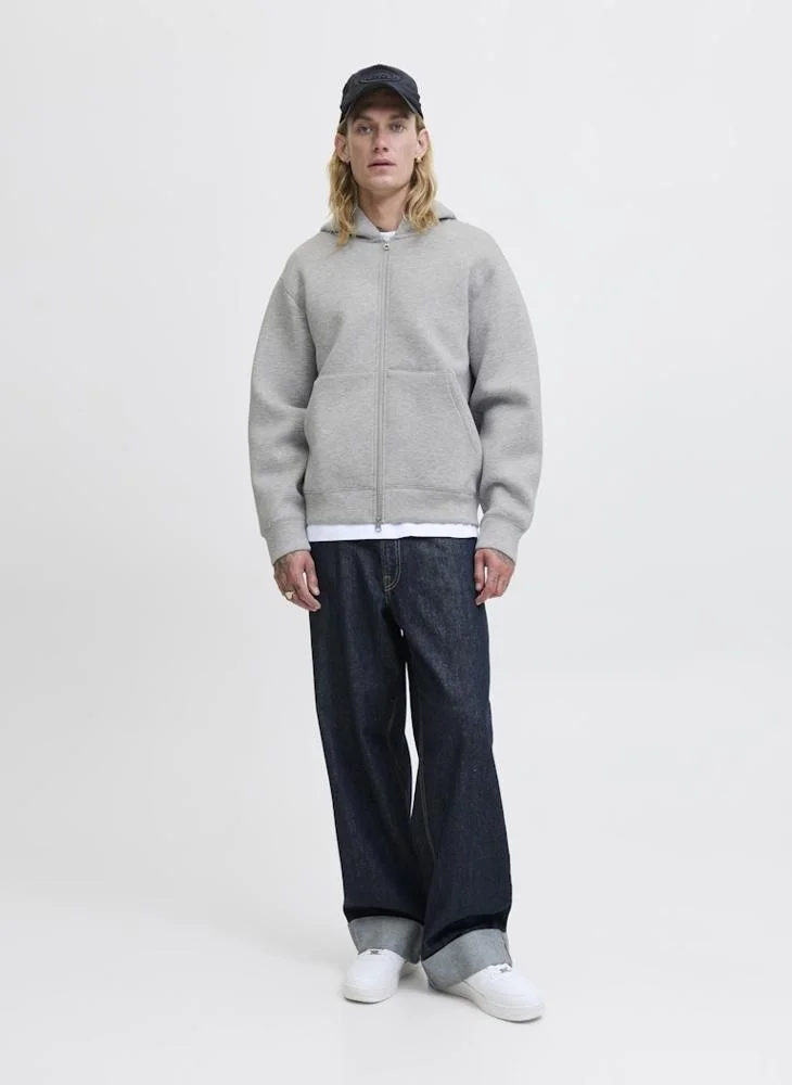 JACK & JONES Essential Zip Through Hoodie