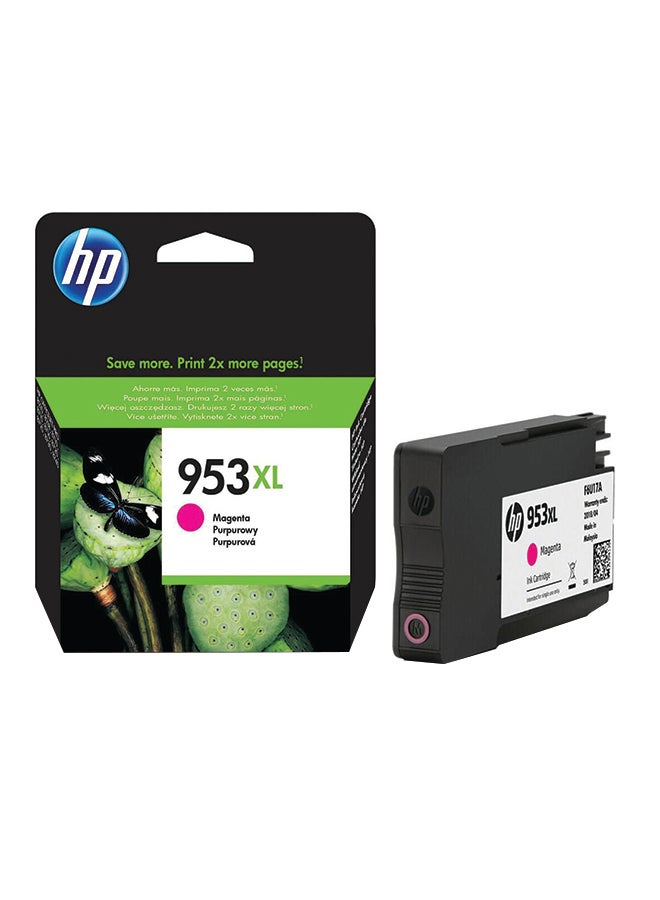 HP خرطوشة حبر سائل 953XL أصلية عالية الإنتاج أرجواني - Image 1