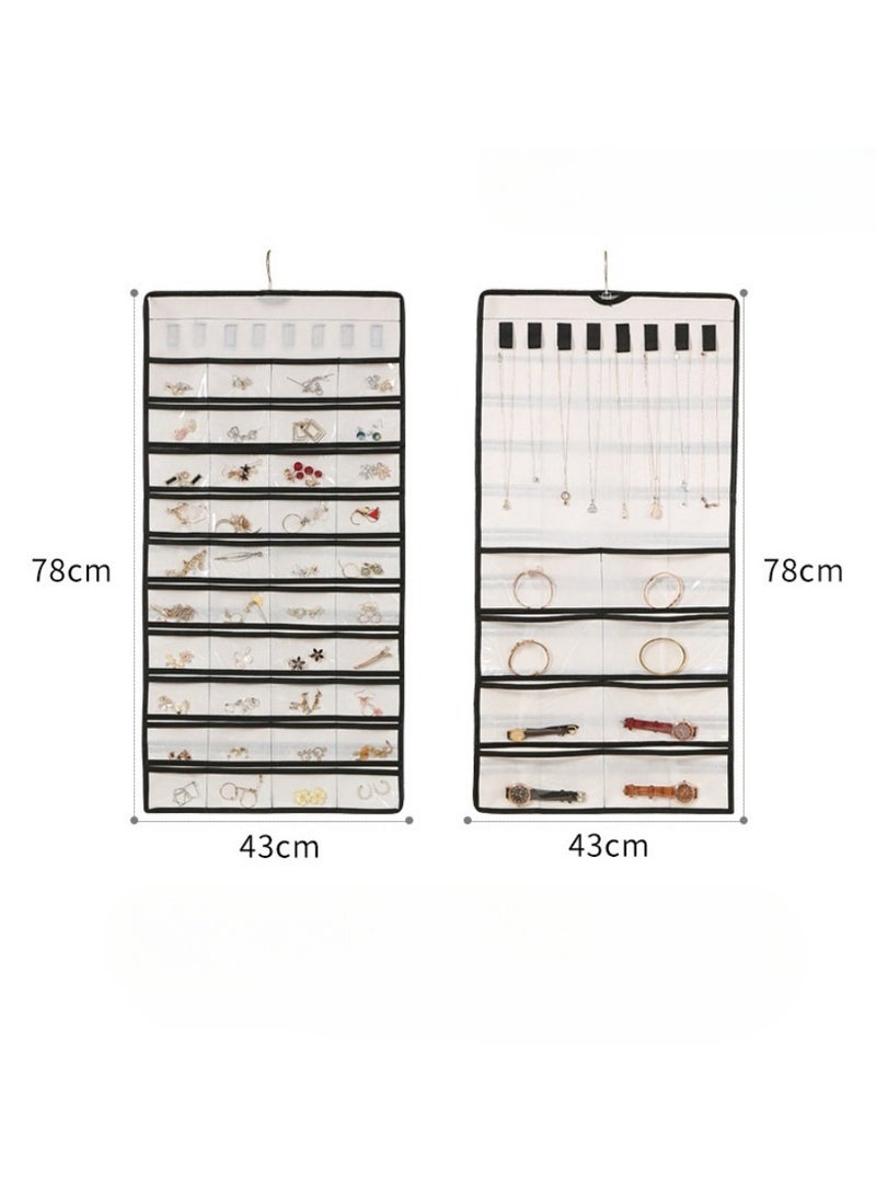 EBMINI New Jewelry Bag Double-Sided Storage Bag 