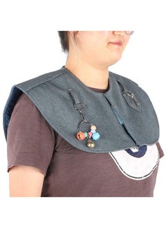 Naroote Parrot Anti-Scratch Shoulder Protector Training Shoulder Cape, Stand Shoulder Cape, 19.3x12.2in Multi-functional Pet Shoulder Pad Diaper Shawl for Small Medium Parakeets Cockatiels, Sun Conures  - Image 1