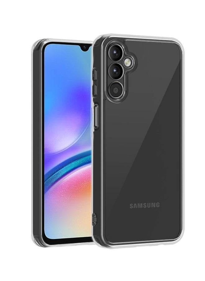 SNBFA Clear Phone Case for Samsung Galaxy A15 5G / 4G 6.5-Inch, Flexible TPU frame and PC Back Protective Slim Phone Cover, Anti-Fingerprints  - Image 1